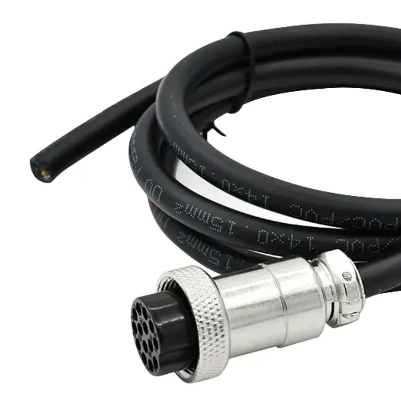 Custom Aviation plug GX16 connector 2 3 4 5 6 7 8 9 10pin threaded connector Manufacturer