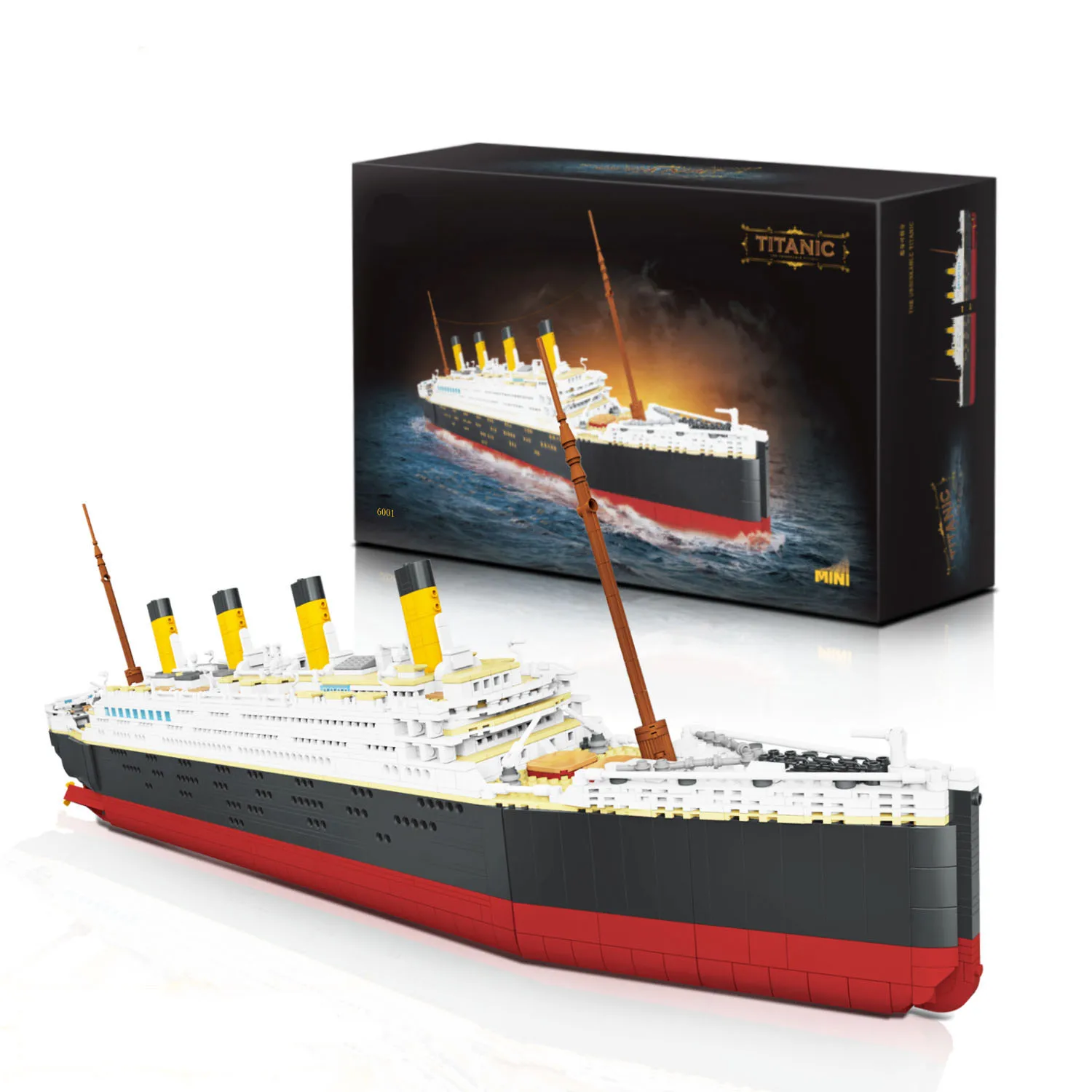 Best Selling Toy Movie Series Building Blocks Ship Model DIY Brain-training Toys for Kids Plastic Building Blocks