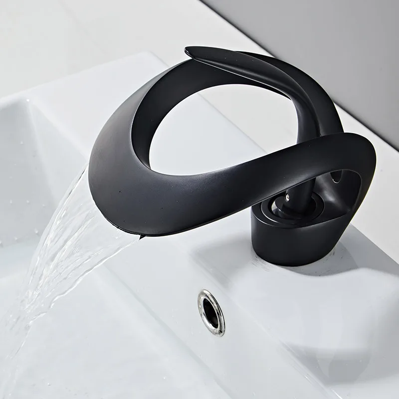 Greece Special style modern tall body tap mixer chrome brass high quality water hotel basin faucet