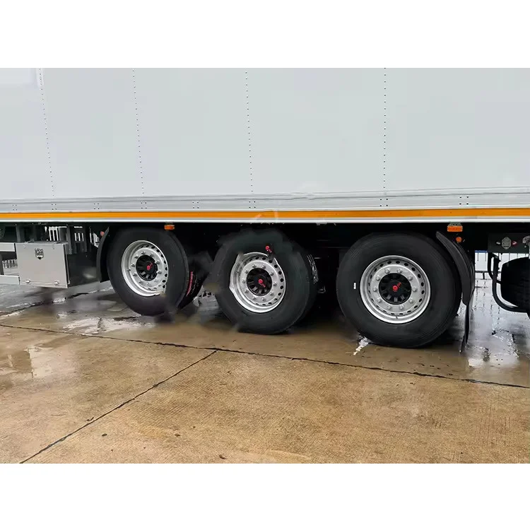 CIMC high quality Cold chain truck refrigerated trailer  3 axle 13.6M  20Celsius Frozen semi trailer refrigerated trailer