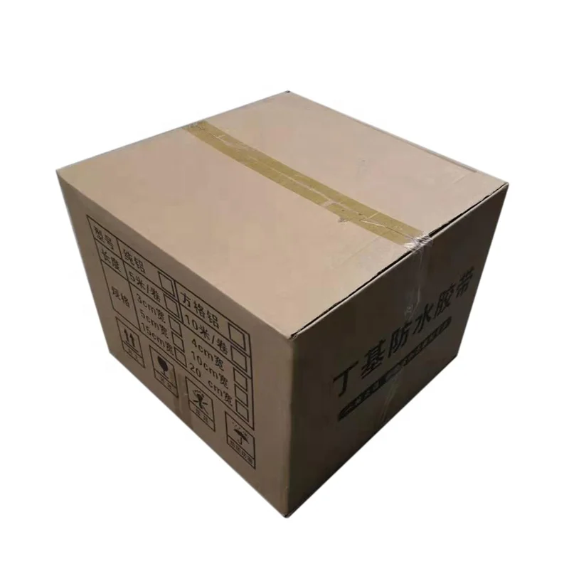 
Aluminum foil self adhesive waterproof roofing repair sealing mastic butyl rubber sealant tape for roof leak leakage repairing 