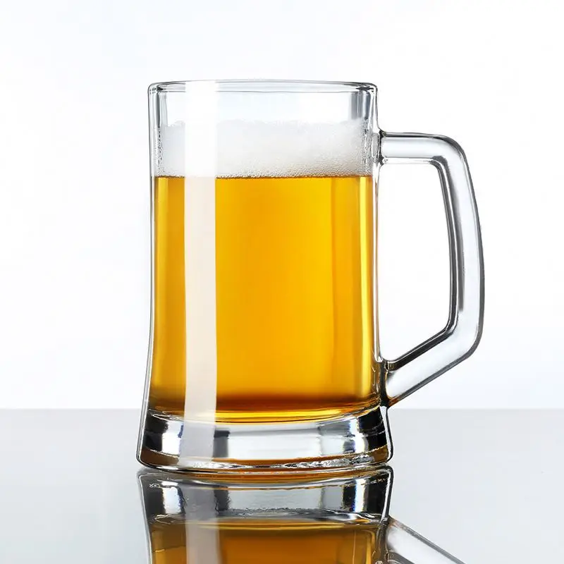 Decal Glass Beer Festival Pong Glasses Tower Clear 16oz Drink Cup Nucleation Printed Brand 500ml 20oz Stemmed Beer Glass