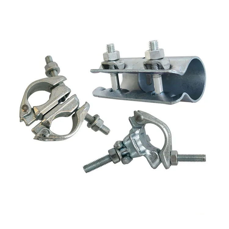 Forged Galvanized Single Clamp Half Coupler Ladder & Scaffolding Parts Scaffold Fasteners Putlog Coupler