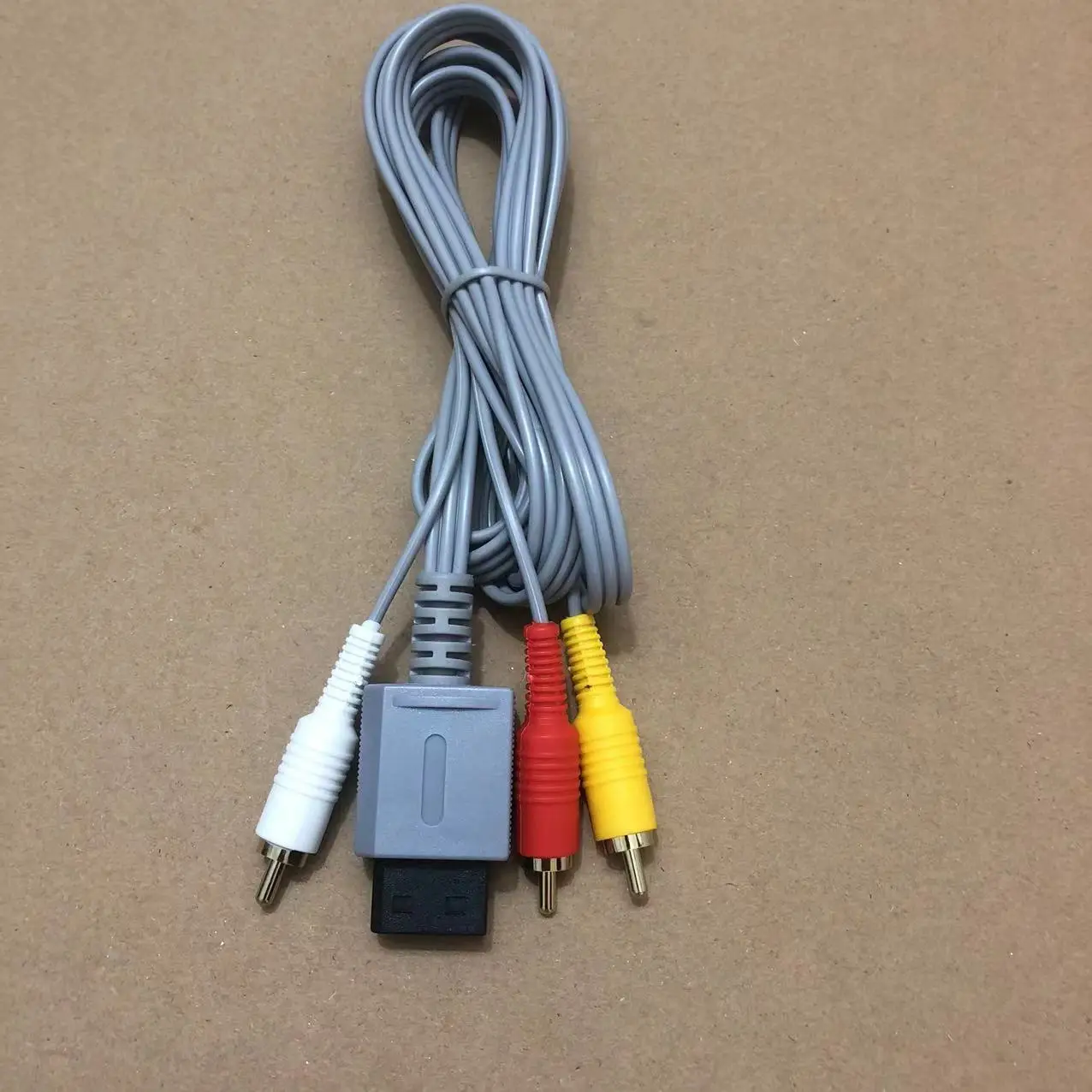 1.8m for Wii Console AV Cable Composite 3 RCA Cable for Nintendo Wii Console RCA