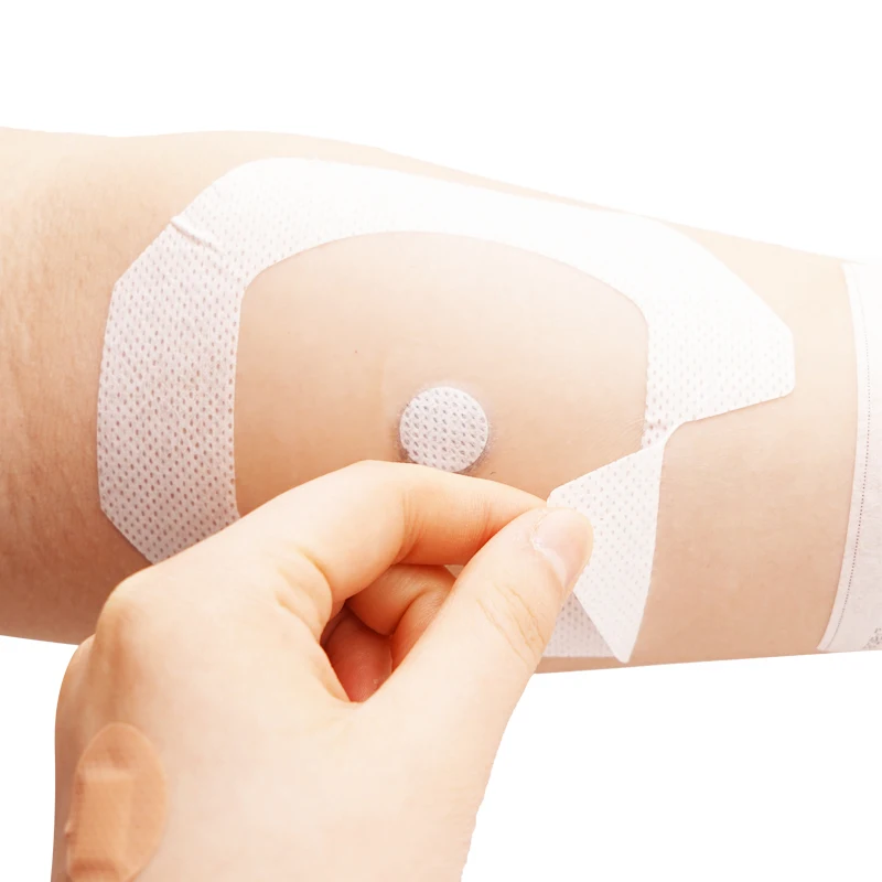 High Quality 6*7cm Medical Breathable Waterproof thousand island dressing NPWT dressing IV cannula dressing