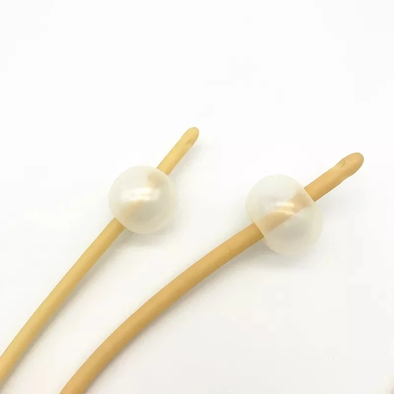 medical latex foley catheter silicone coat urine catheter