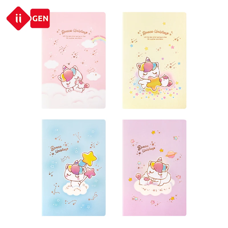 IIGEN A5 Notebook Custom Cartoon Kuromi Notebook for Sale for Girls Cute Diary unicorn Notebook