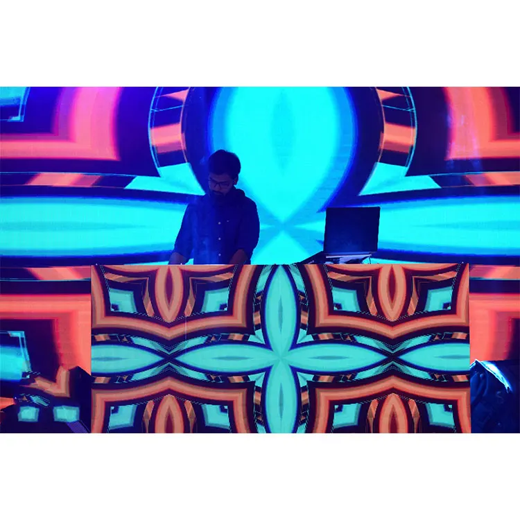 Dj Table Led Right Angle 90 Indoor Panel Small Led Display Screen Custom Running Logo Used In Music Bar Digital Screens Display