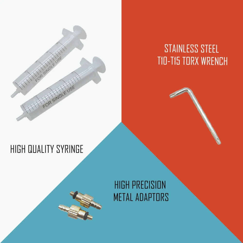 Bicycle Bleed Kit Hydraulic Disc Brake tool for MTB Bike ZOOM HB100 HB875