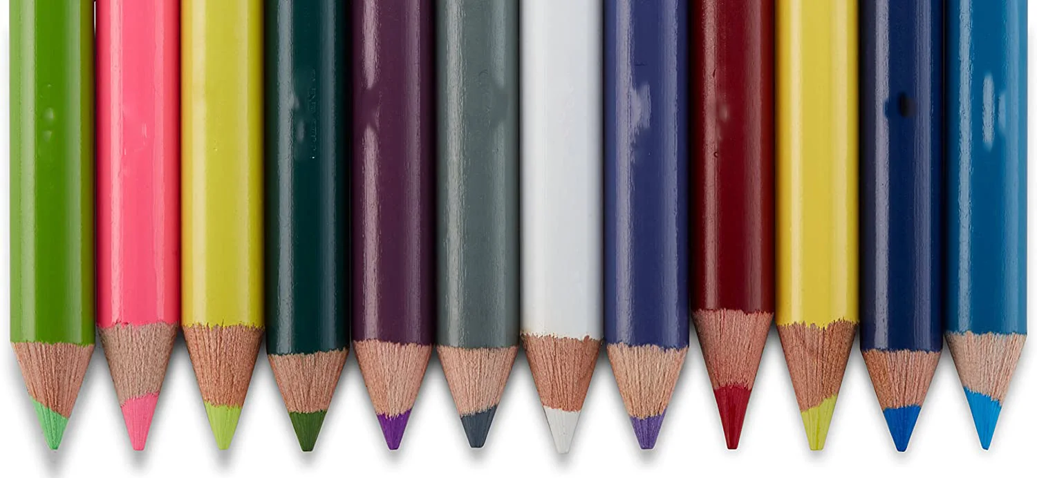 hot sale high quality box packed 24pcs color pencil set