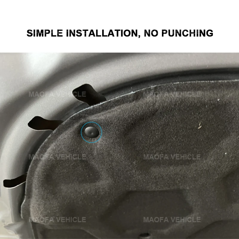 Car Interior Accessories Car Hood Heat Insulation Pad Soundproof Insulation Cotton For Ford Bronco 2/4 Door 2021 2022 2023