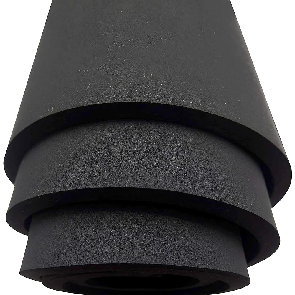 High Density B1 B2 Grade Flame Retardant Warehouse Neoprene Sponge Insulation Rubber Foam Sheets / Tube / Board / Pipe