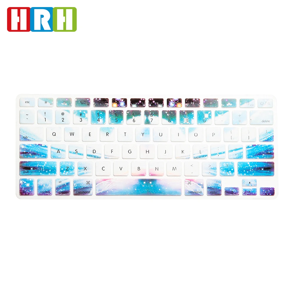 Силиконовый стильный чехол для клавиатуры на заказ цветной Macbook J157 13 дюймов оптовая продажа