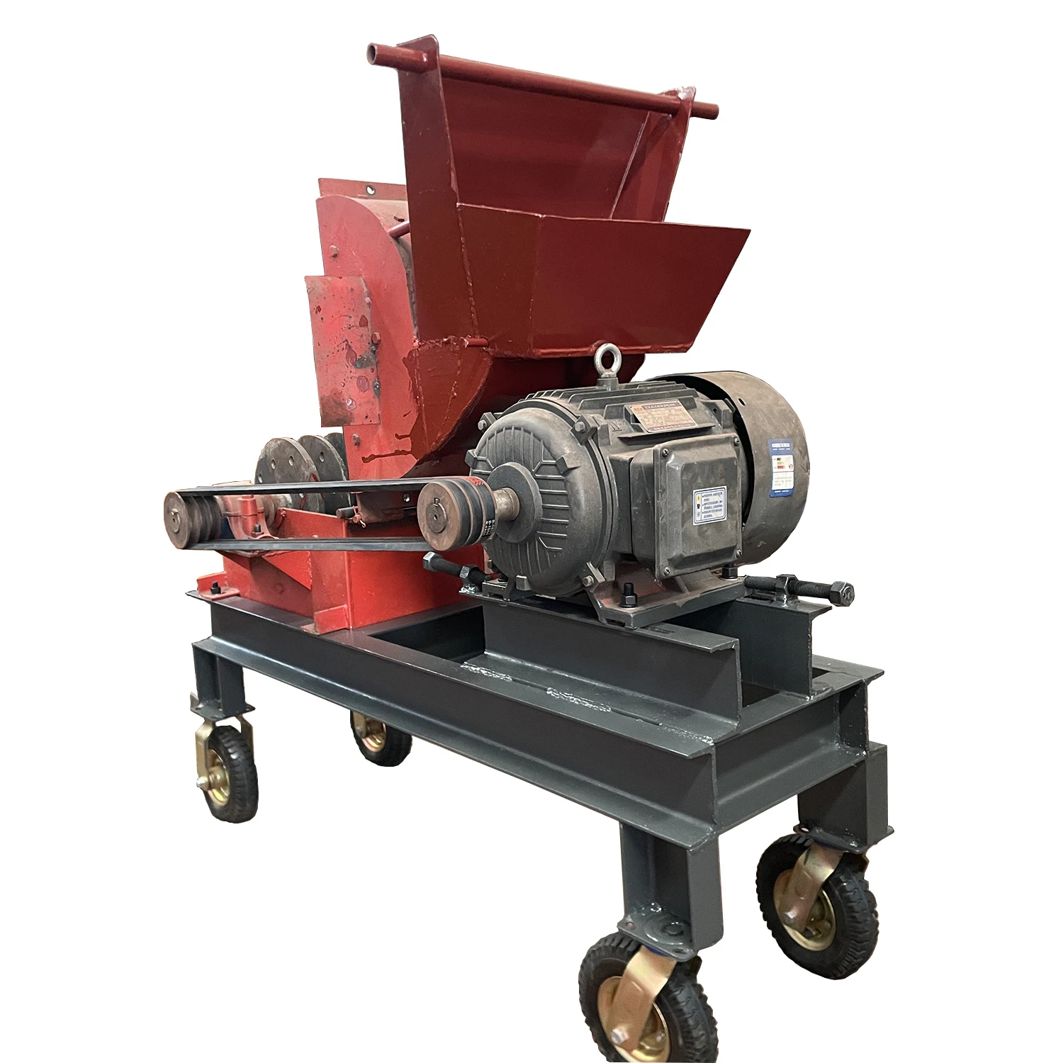 Pulley for hammer crusher grates parts glass diesel with conveyor mobile crusher machine with diesel granite mini equipment