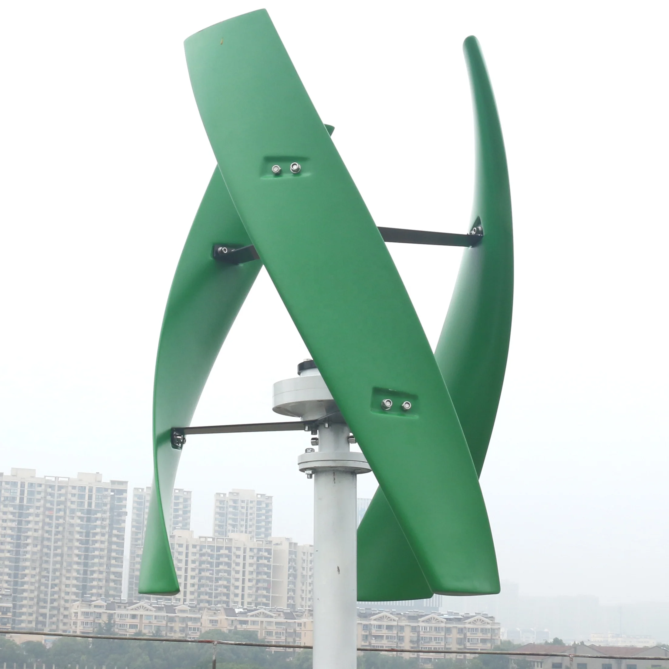 Low Noise 12V 24V 48V Magnet Wind Generator 800W 1000W Vertical Axis Wind Turbine