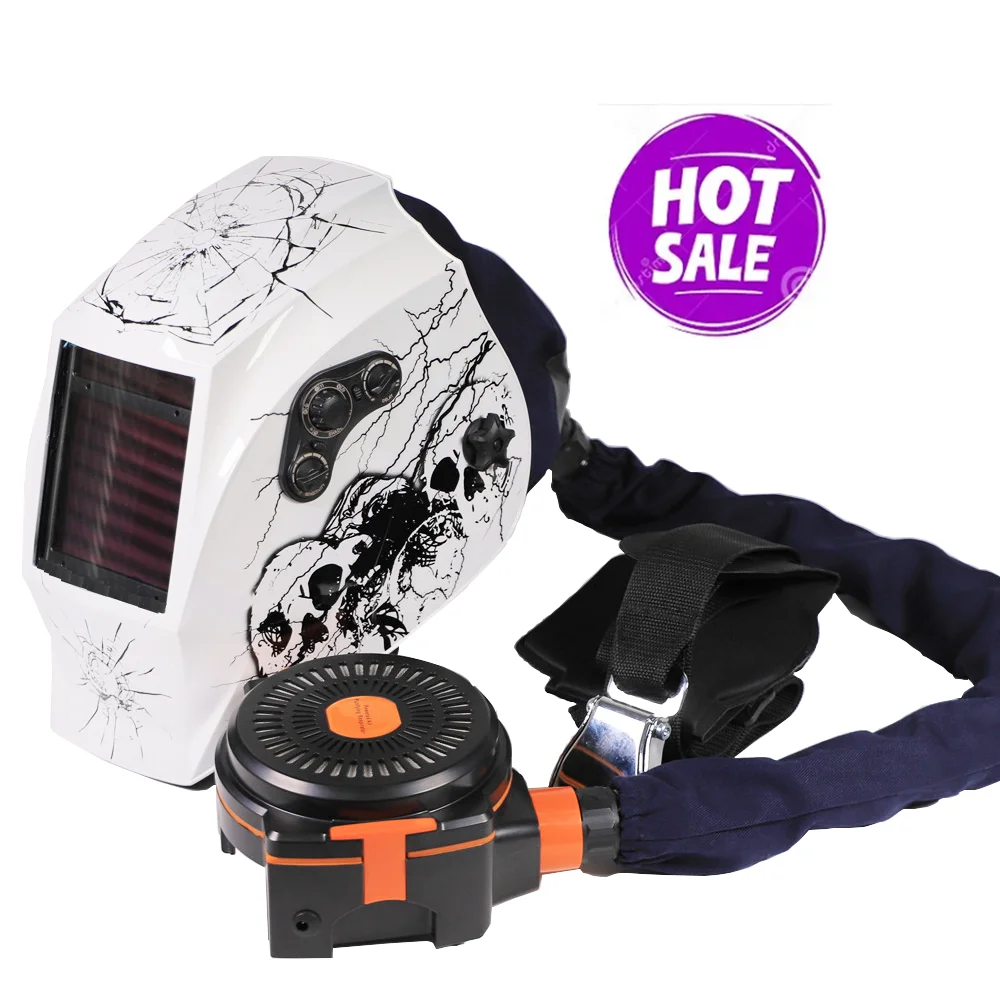 2024 обновленная версия! Профессиональная вентиляционная Сварочная маска с фильтром