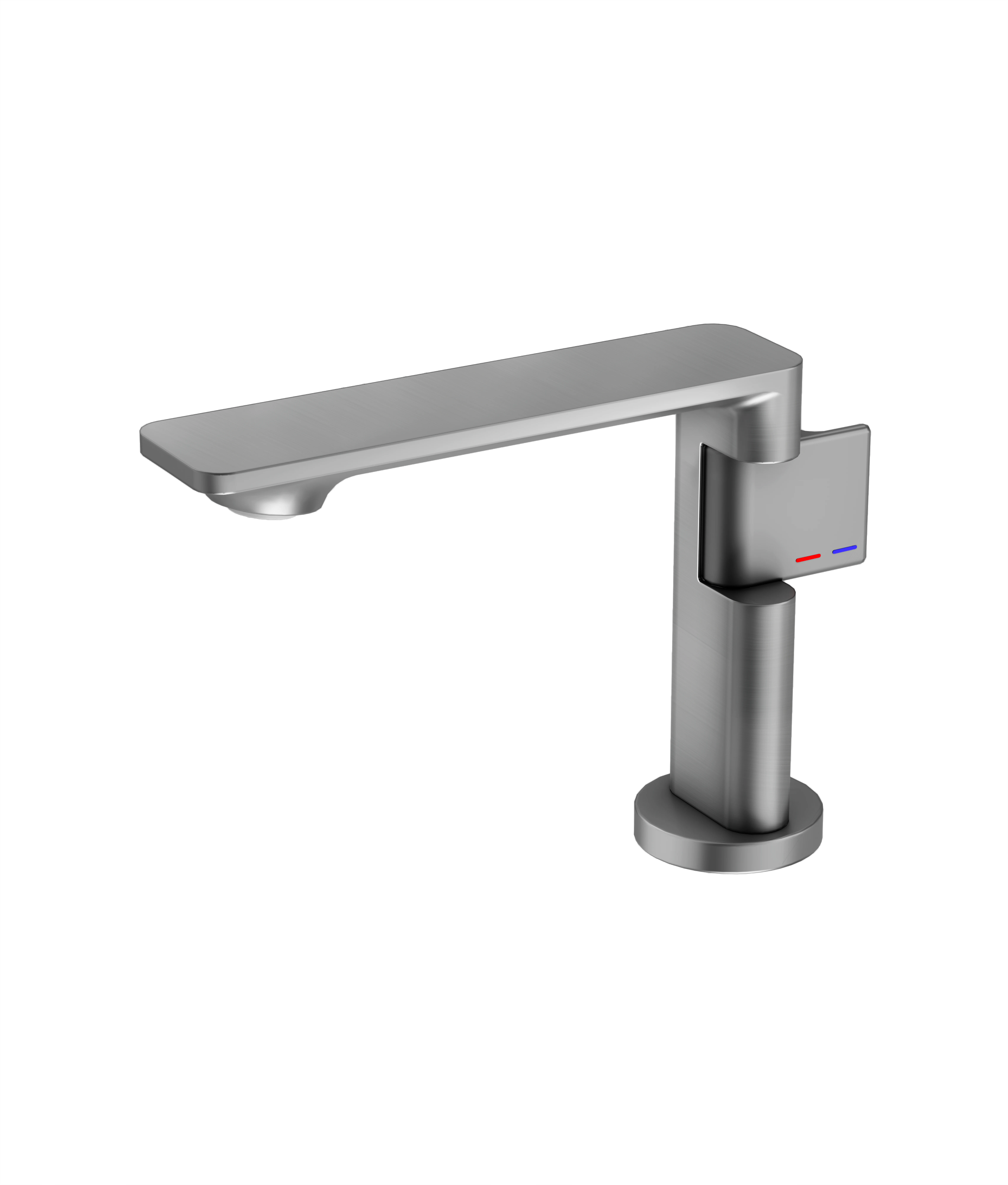 lavatory modern luxury kitchen ware hot and cold brass waterfall sink bathroom shower basin faucet Air Basin Tap