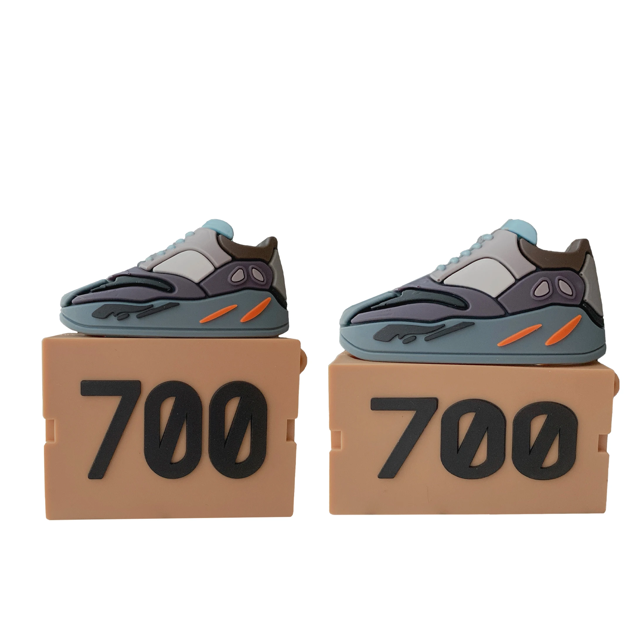 
AJ sneaker shoe bulk 2021 Fashion designer inspired sublimation turnk case for Air pods 12 pro case 
