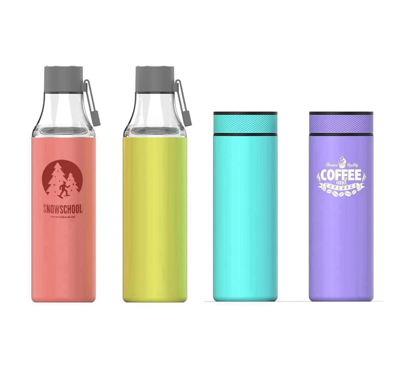Welford New Design Stainless Steel Double Wall 2 In 1 Insulated Vacuum Flask With Removable Lid Tumbler