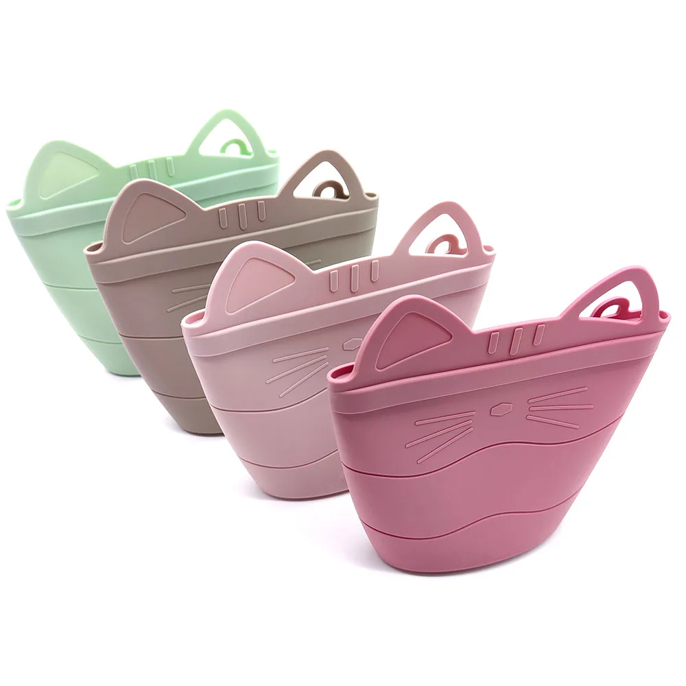 Новое поступление детский силиконовый мешочек для закусок многоразовые силиконовые мешочки хранения с кнопкой контейнер