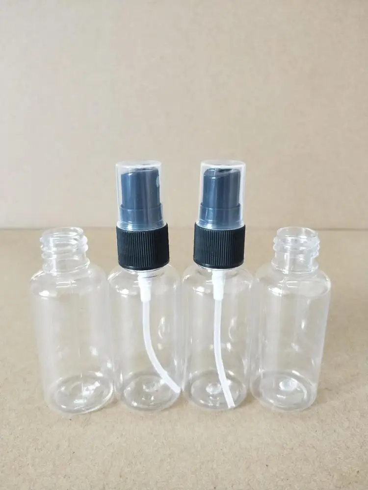 
HOT plastic spray bottle perfume 30ml 50ml 60ml 80ml 100ml pet plastic spray bottle for perfume cosmetic wholesales 
