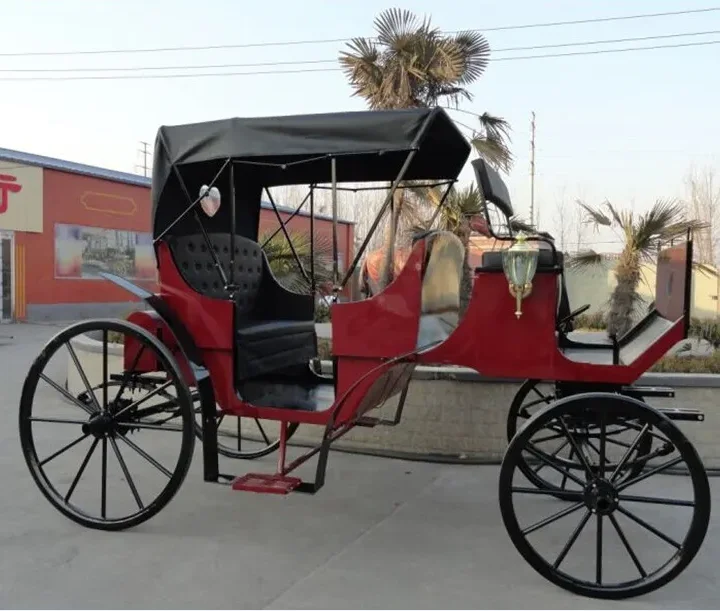European style marathon horse cart CE certification victoria horse carriage cinderella wedding horse cart on sale