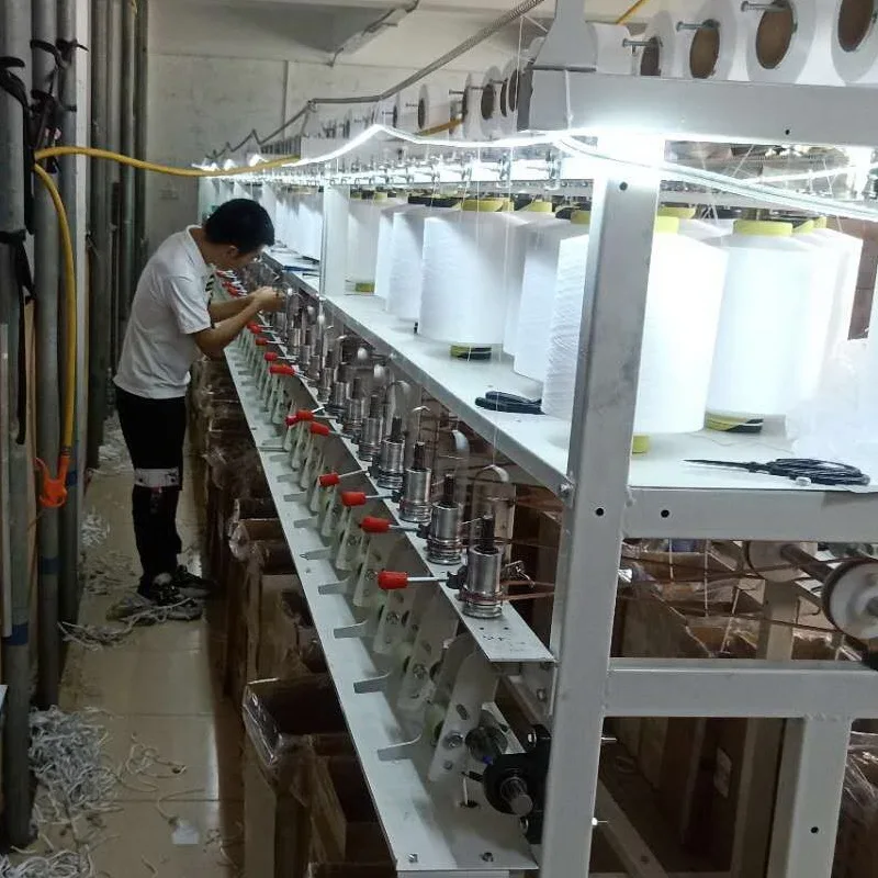 
New Product 2020 mask flat elastic cord knitting machine for sale 