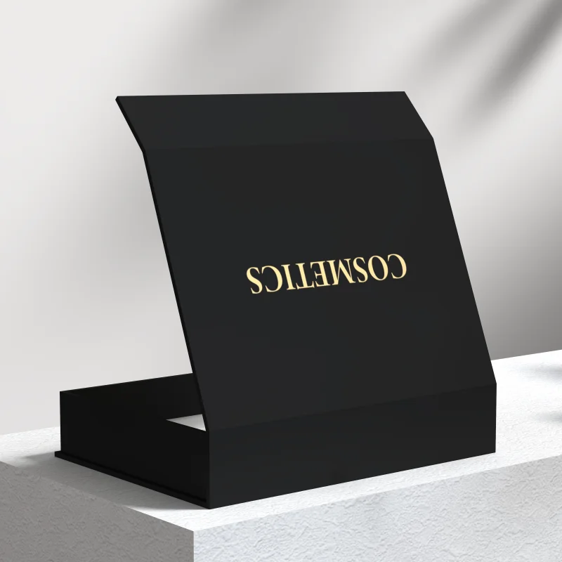 Custom Design Luxury Cosmetic Product Box 5ml 10ml Perfume Magnetic Box Gift Essential Oil Packaging Box With Foam Insert