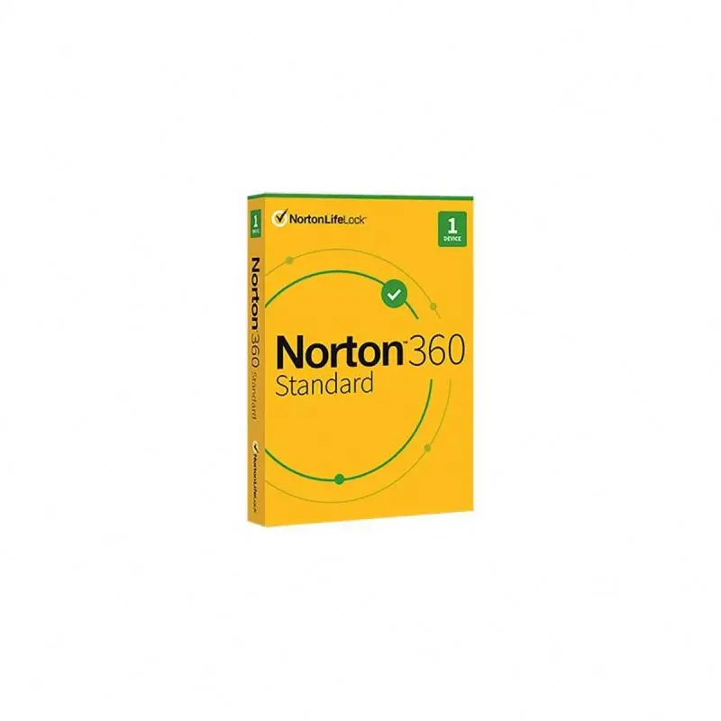 Antivirus software for computer protection 1 year 1 user Norton 360 Deluxe