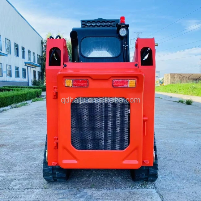 Powerful HJT50  track skid steer loader 700kg price