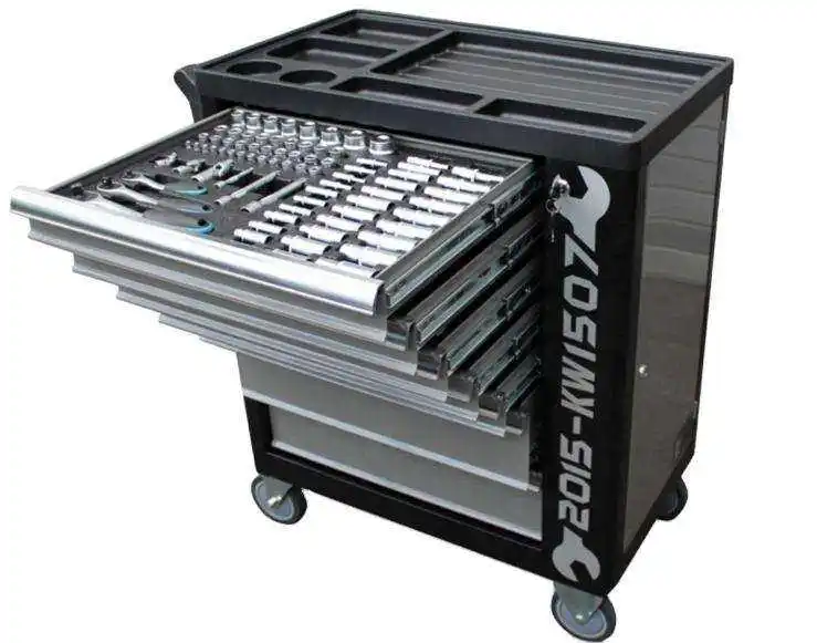 CAMPRO 236 pcs automotive tools set,rolling tool cabinet box other hand tools