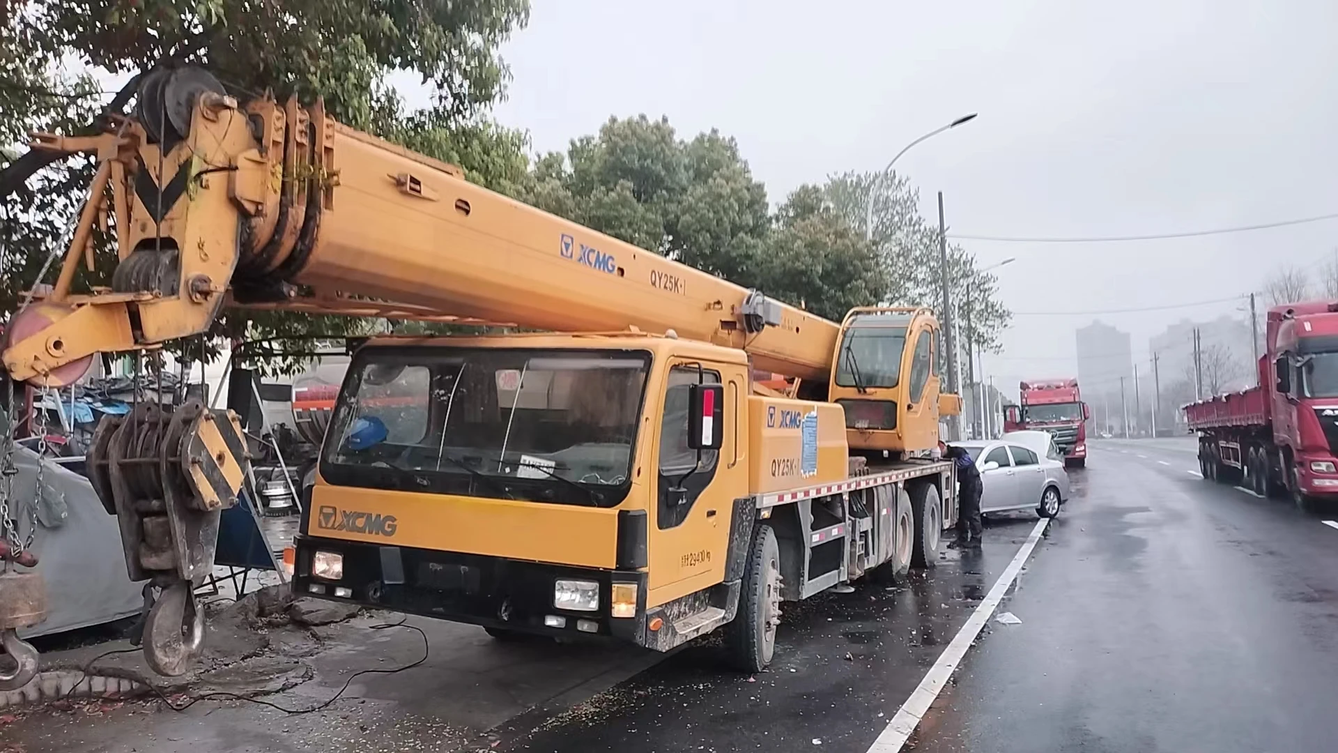 2013 Year Second hand XCMG QY25K5D 25 ton Lifting Truck Crane Full Hydraulic Crane