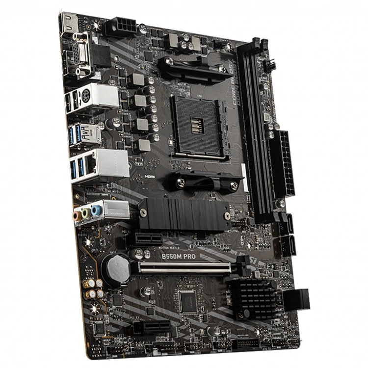 New board for MSI B550M PRO Motherboard  Desktop Processors and AMD Ryzen 4000 G-Series Desktop Processors AM4 Socket