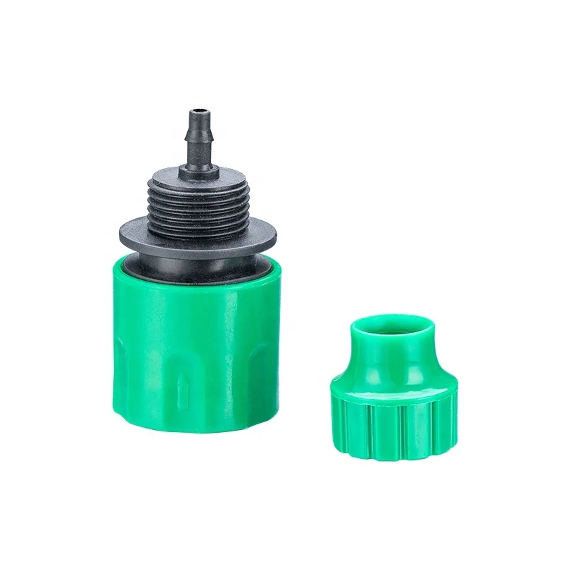 Plastic 1/4' ,4mm Garden Hose Snap-in quick connector fittings