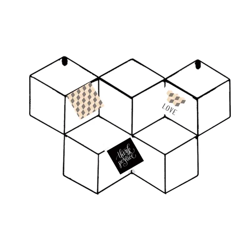 Multifunction and Multi Size Display Special-shaped mesh Iron Wall Decor Gridwall Panel Wall Organizer