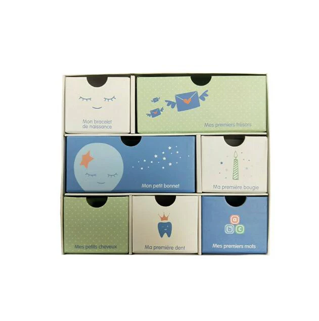 Custom advent calendar packaging gift box with your own design