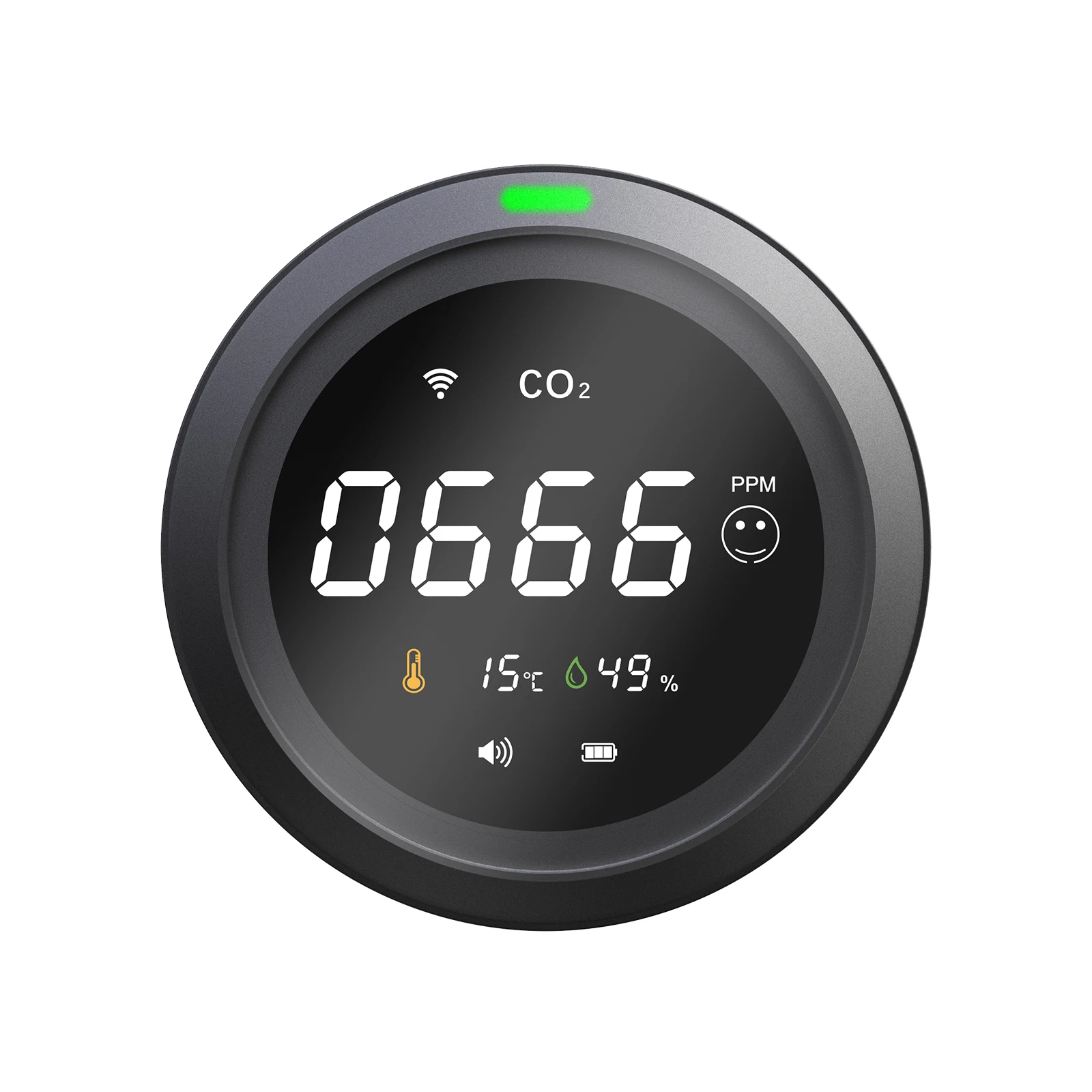 Лаконичный популярный в Японии Европе Испании Германии измеритель CO2 Анализатор