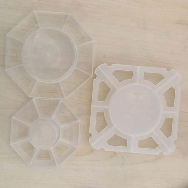 
Food grade jumbo 500m PVC wrap film cling film plastic film with inner box cutter 