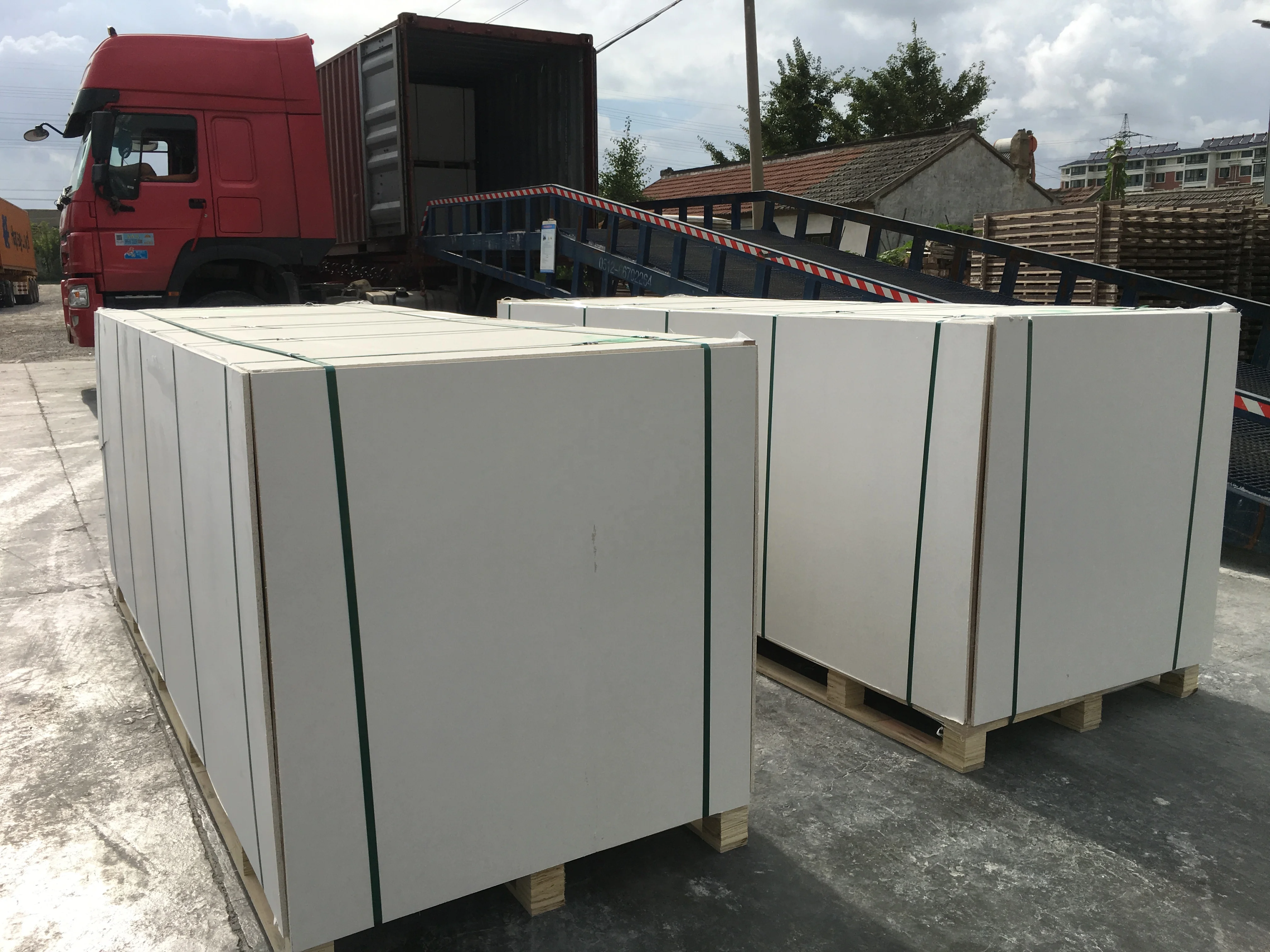 2025 Anti Halogenation No Crying Fireproof Magnesium Oxide Fire Rated MGSO4 MGO board 12mm with Factory Price