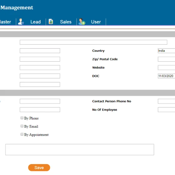 Visitor Management System Time Version Software Origin Type Life Functioning system with high Accuracy