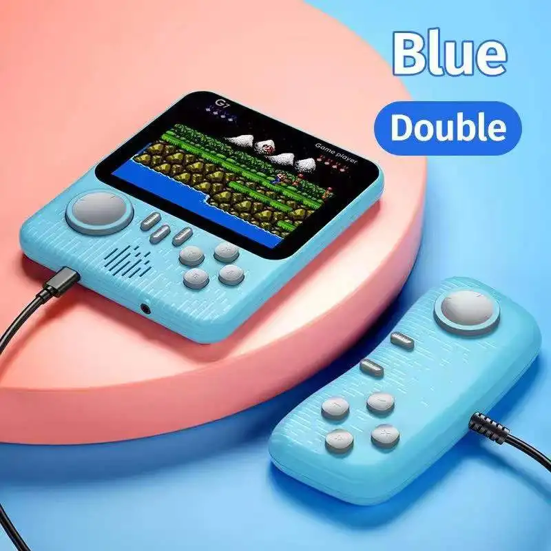 Wholesale Cheap G7 Handheld Consoles Handheld Video Game 2 Player Mix 666 Games In 1 Retro Players Console