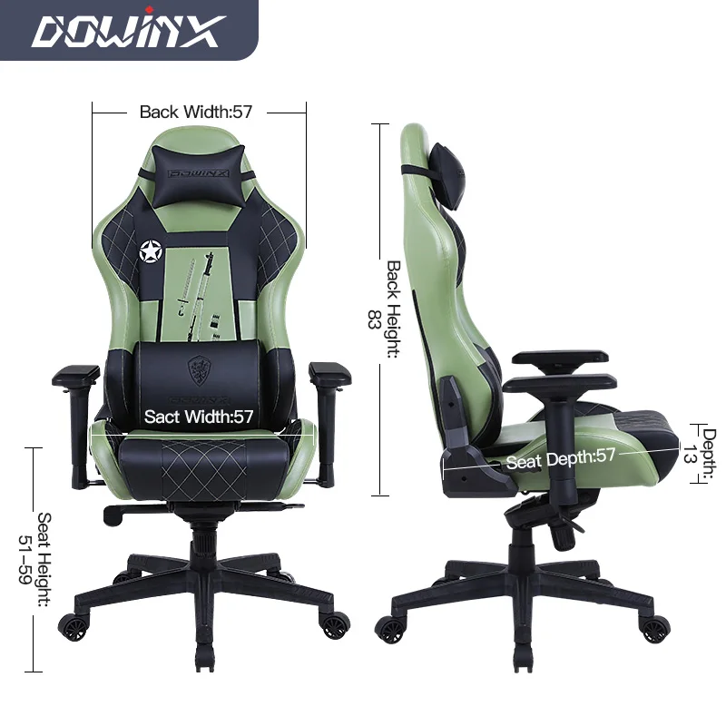 Wholesale Custom Ergonomic Game Chair Gaming Game Chair Razer Computer Chair With Massage PC Gaming With Footrest