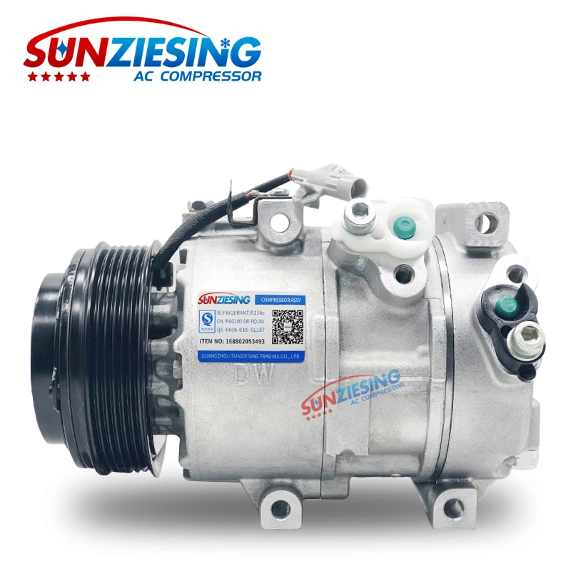 
FIT FOR 2018 Geely Emgrand GL 1.8L OEM 515005 01620276 DV14 6PK 12V AC compressor 12 volt air conditioner Green and mute 