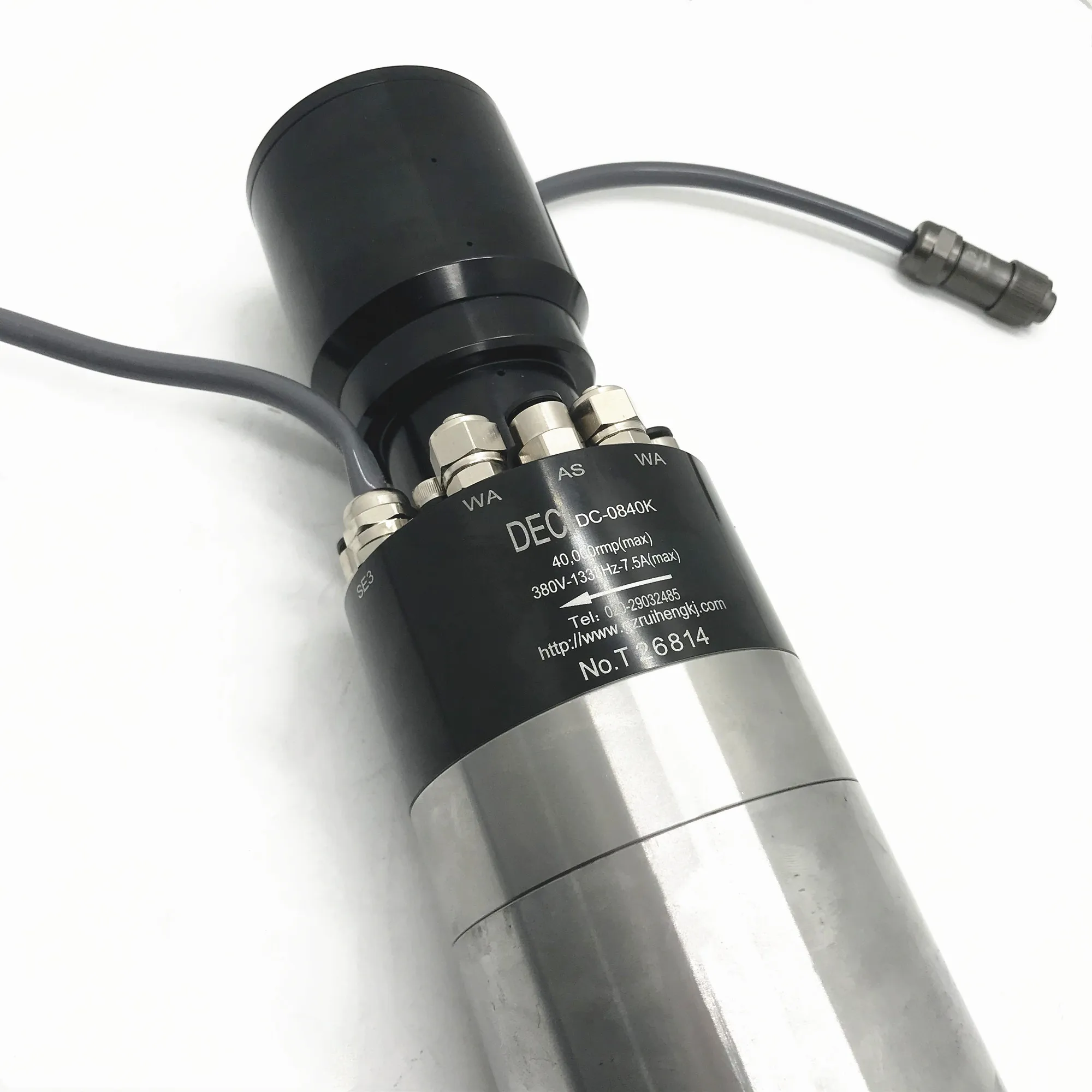 
Big Power spindle motor 2.5KW 380V 220V automatic tool change spindle Engraving Machine CNC Router atc spindle iso20 