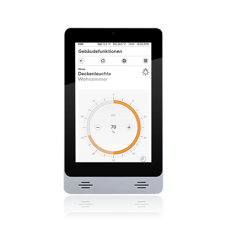 YC-83P Portrait 8 Inch 1280*800 Resolution Wall Mount Android RJ45 POE Tablet