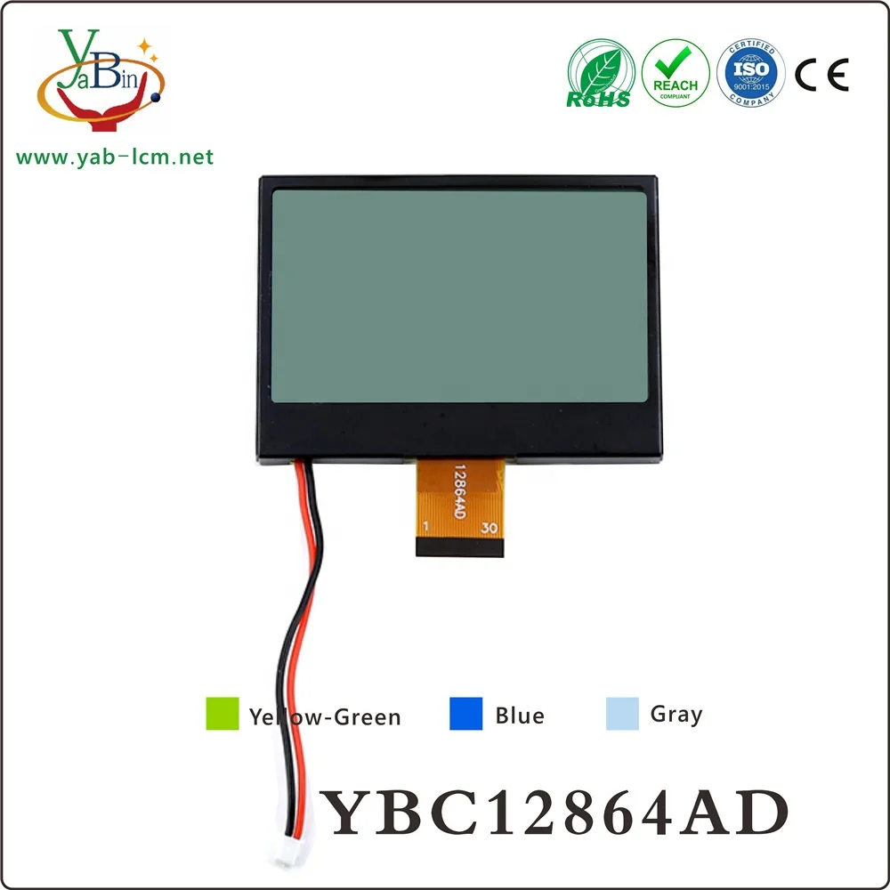 Monochrome 128X64 12864  Graphic Cog Lcd Display Module