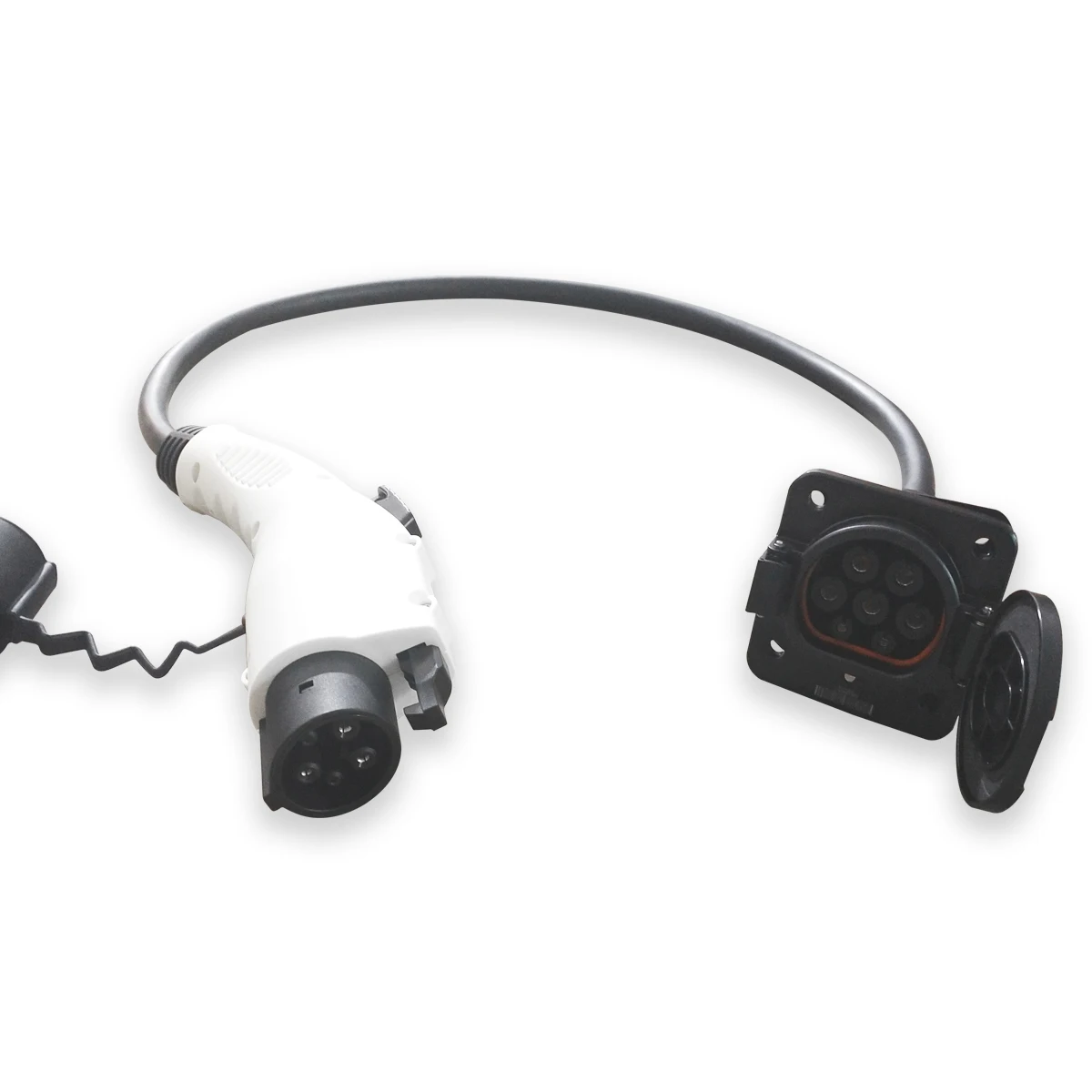 1 м Duosida 32A GBT ev Зарядные Адаптеры с кабелем GBT гнездо для разъема типа 2 ev зарядное устройство и розетка автомобильные соединения