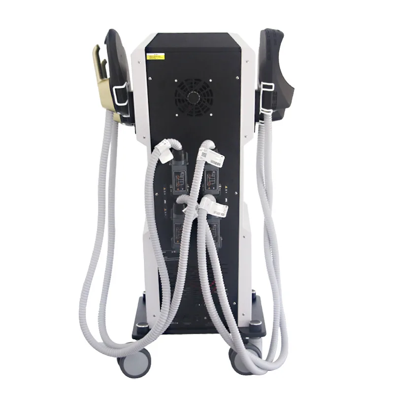 Ems Electro Muscle Stimulation Body Sculpt Butt Vacuum 4 Handles Ems Rf Muscle Sculpting Machine