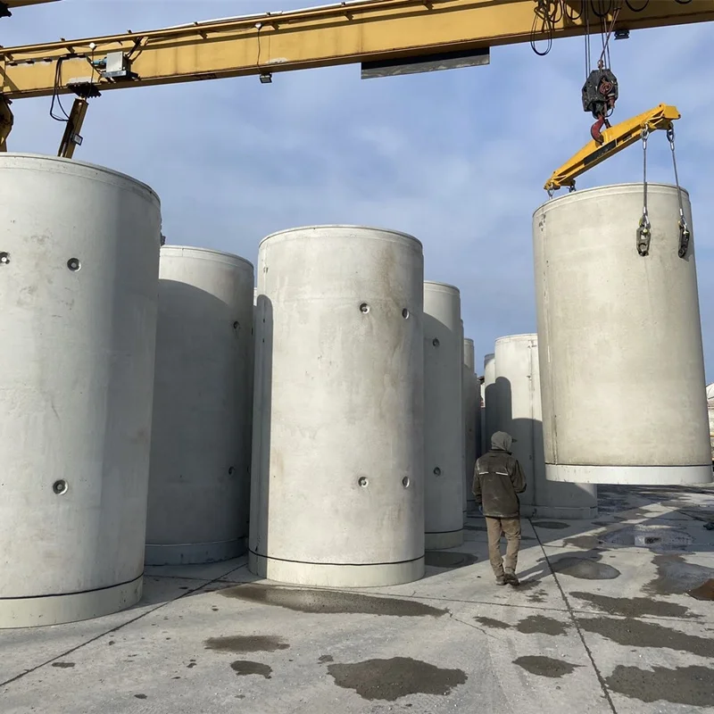 Pressure Pipelines Steel Reinforced Concrete Jacking Pipes Casting Mould