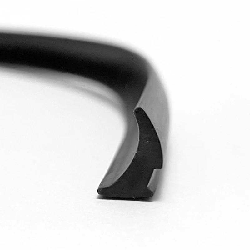 Sound insulation rubber strip door seal automobile door and window sealing strip